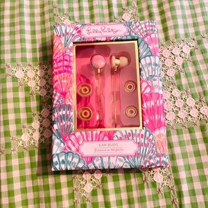 *Lilly Pulitzer* ear buds (New in box) 💕